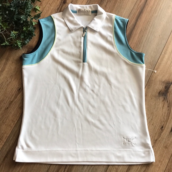 TEHAMA GOLF SHIRT EUC! Sz S - Picture 5 of 10
